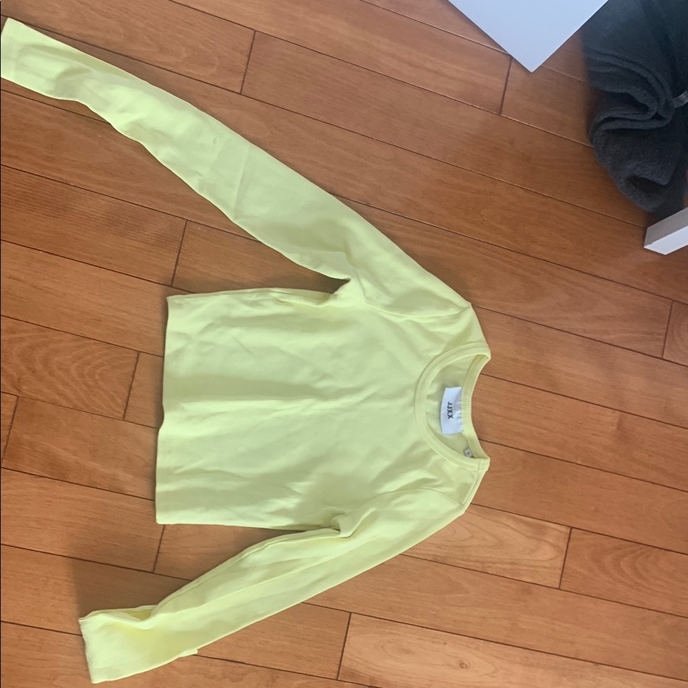 Yellow Long Sleeve Shirt